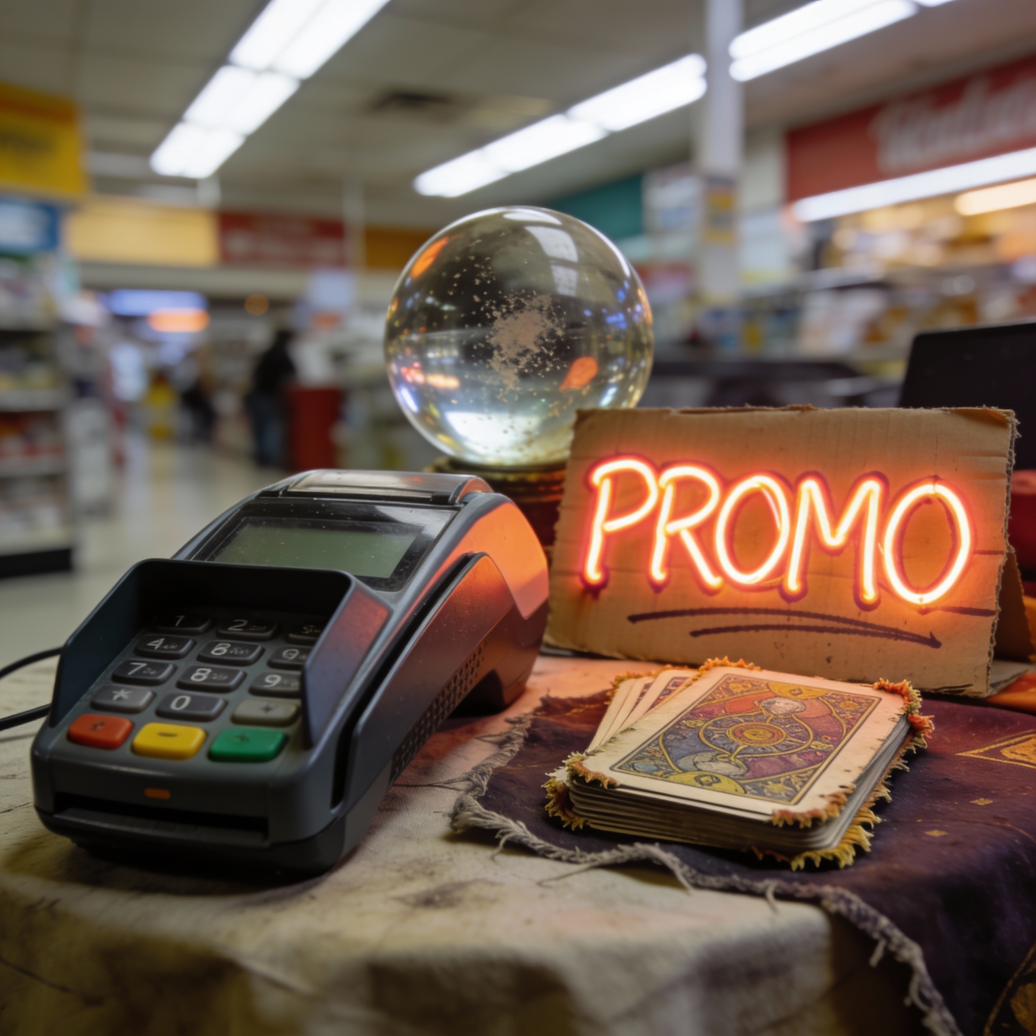 Illustration guidance : carte et aura lumineuse sur fond lilas